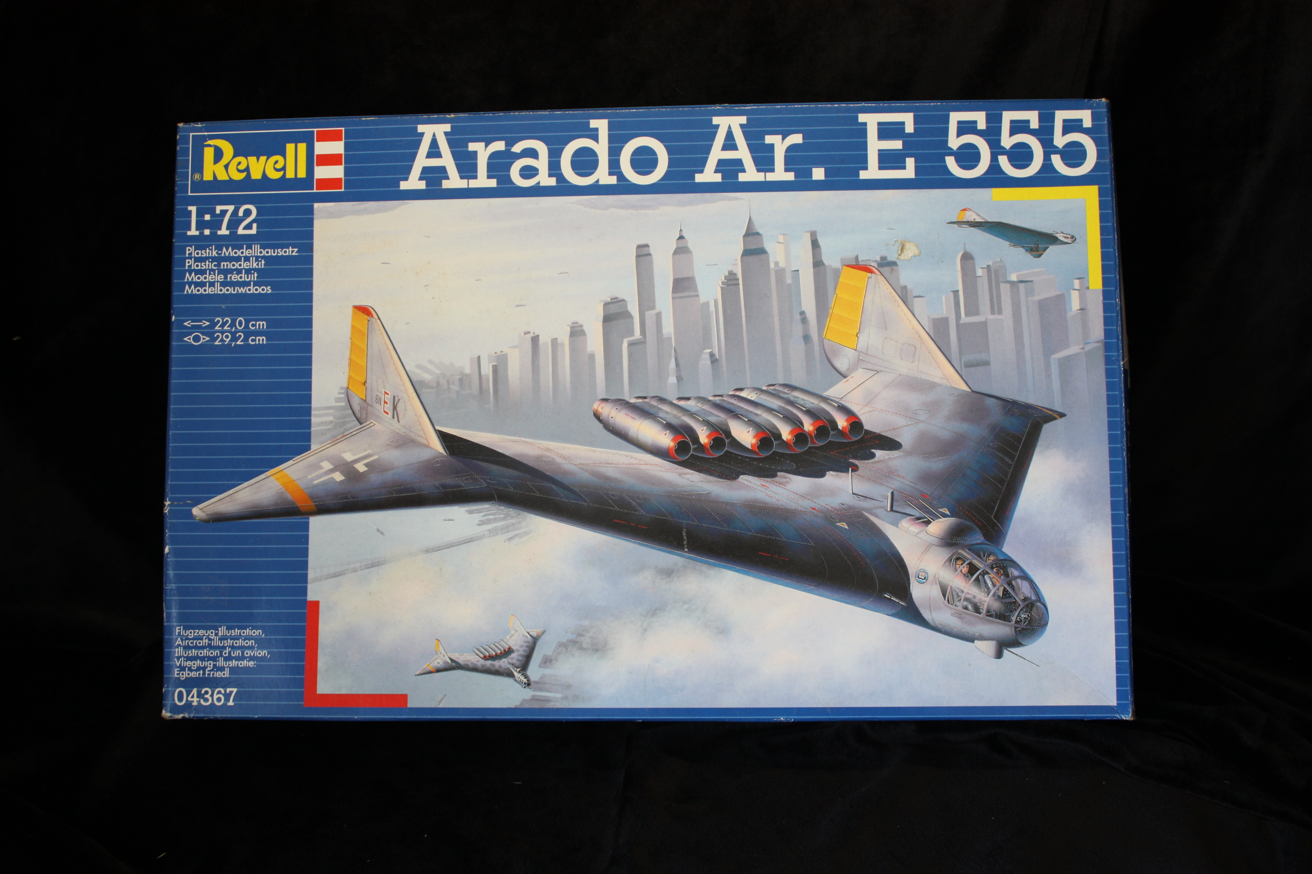 Revell Arado Ar E555 1:72 Scale Model Kit