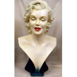 Marilyn Munro Composite Bust with signature