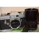 Leicaflex SLR Camera With Elmarit R 1:2.8 135mm Lens