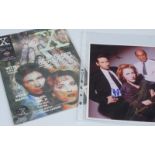 Signed X Files Photo American Convention & First Edition Comic