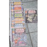 Star Wars Weekly Issues 11 to 20 Also issue 50 showing news of Star Wars 2