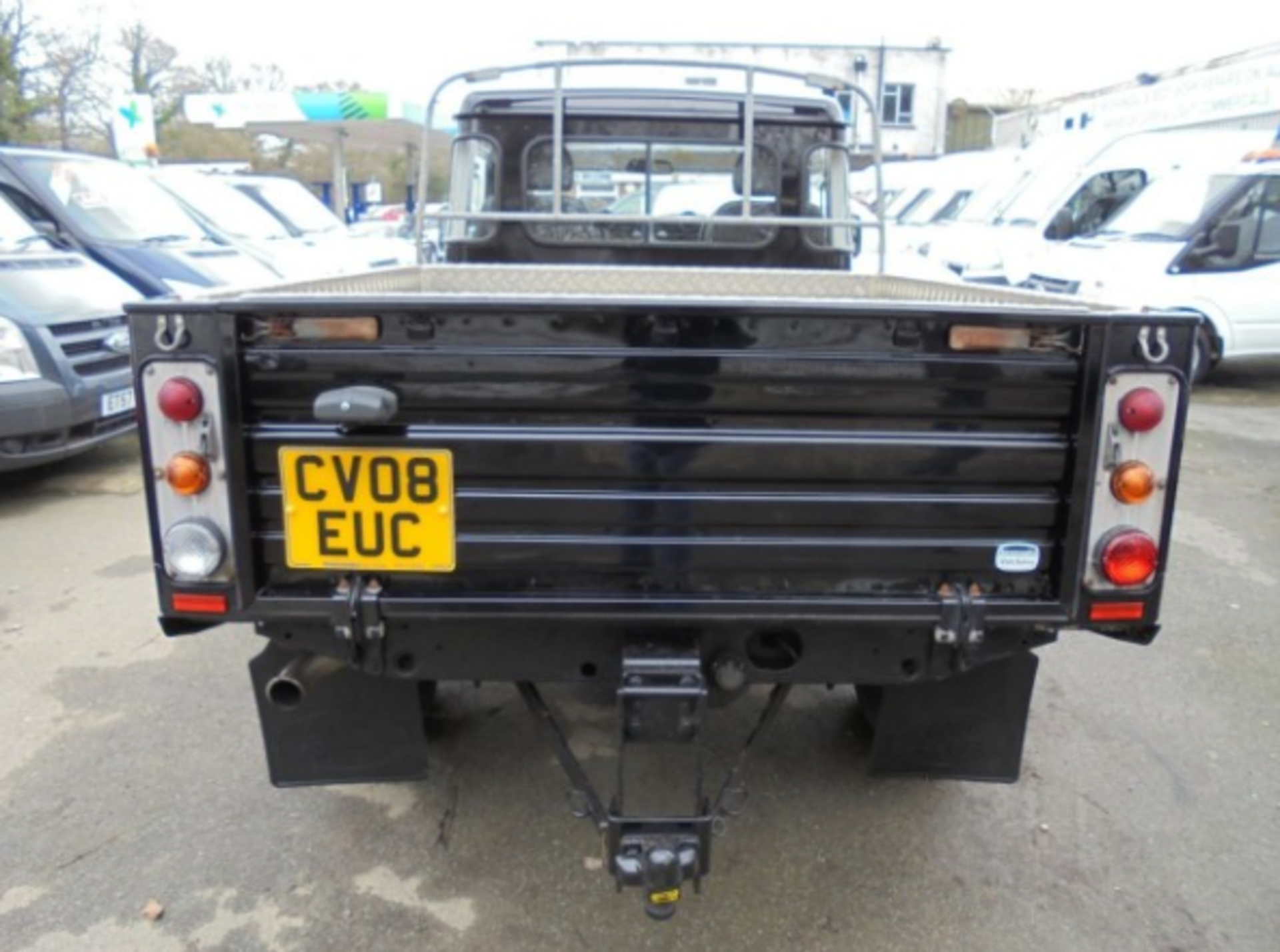 2008 08 LAND ROVER DEFENDER PICK UP 2.4 TDCI 110 - Image 4 of 10