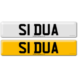 Registration S1 DUA on DVLA retention certificate.