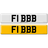 Registration F1 BBB on DVLA retention certificate.