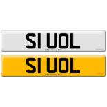 Registration S1 UOL on DVLA retention certificate.