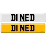 Registration D1 NED on DVLA retention certificate.