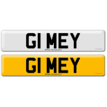 Registration G1 MEY on DVLA retention certificate.