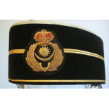 Original Royal Malaysian Air Force Songkok (Cap) & Original Cardboard Hat Bo