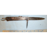 WW1/WW2 Imperial German Army Taschenmesser Trench Dagger/ Utility Clasp Lock knife By Mercator, DRGM