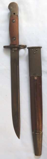 Shutz-Truppen WW1 German Officer's Folding Bowie Fighting by Mann & Federlein Solingen Knife - Bild 2 aus 3