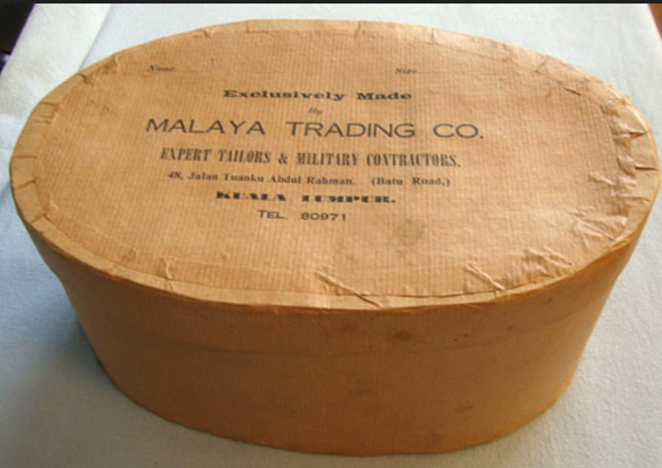 Original Royal Malaysian Air Force Songkok (Cap) & Original Cardboard Hat Bo - Bild 3 aus 3