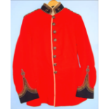 Pre WW1 1902-1910 Royal Warwickshire Regiment Volunteer Battalion 2nd Lieutenant's Red Dress Tunic