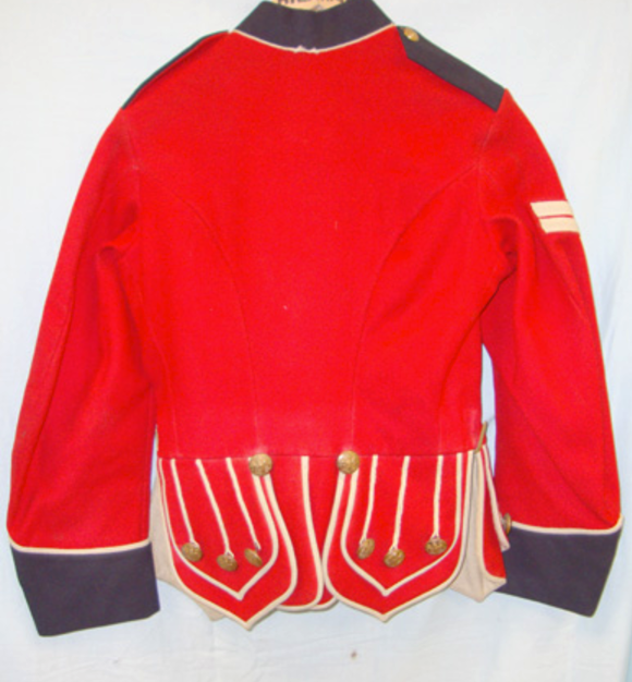 WW1 Period British Corporal's, Scarlet Doublet Front Tunic - Bild 3 aus 3