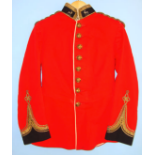 Pre WW1 1902-1910 Royal Warwickshire Regiment 1st Lieutenant's Red Dress Tunic