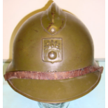 WW2 French Army, Adrian pattern Steel Helmet