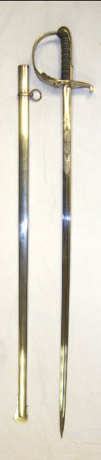 Original, 1905 dated, Pattern 1867, Swiss Infantry Officer's Sword And Scabbard