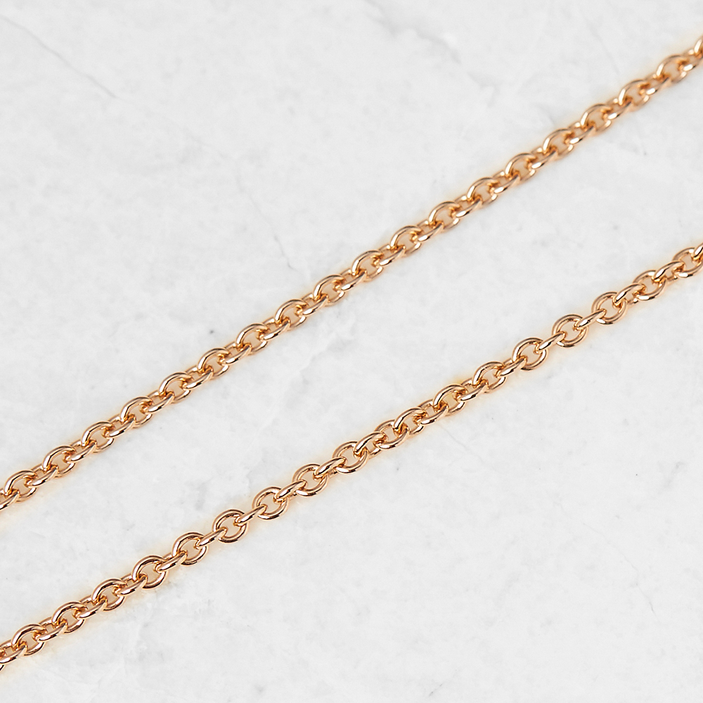 Tiffany & Co. 18k Rose Gold Daisy Key Pendant Necklace - Image 2 of 8