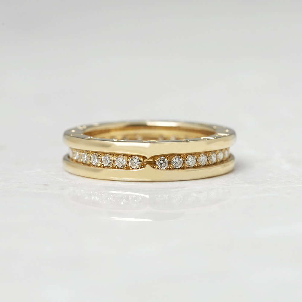 Bulgari 18k Yellow Gold 0.30ct Diamond B.Zero 1 Ring - Image 11 of 18