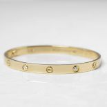 Cartier 18k Yellow Gold 6 Diamond Love Bracelet B6026417