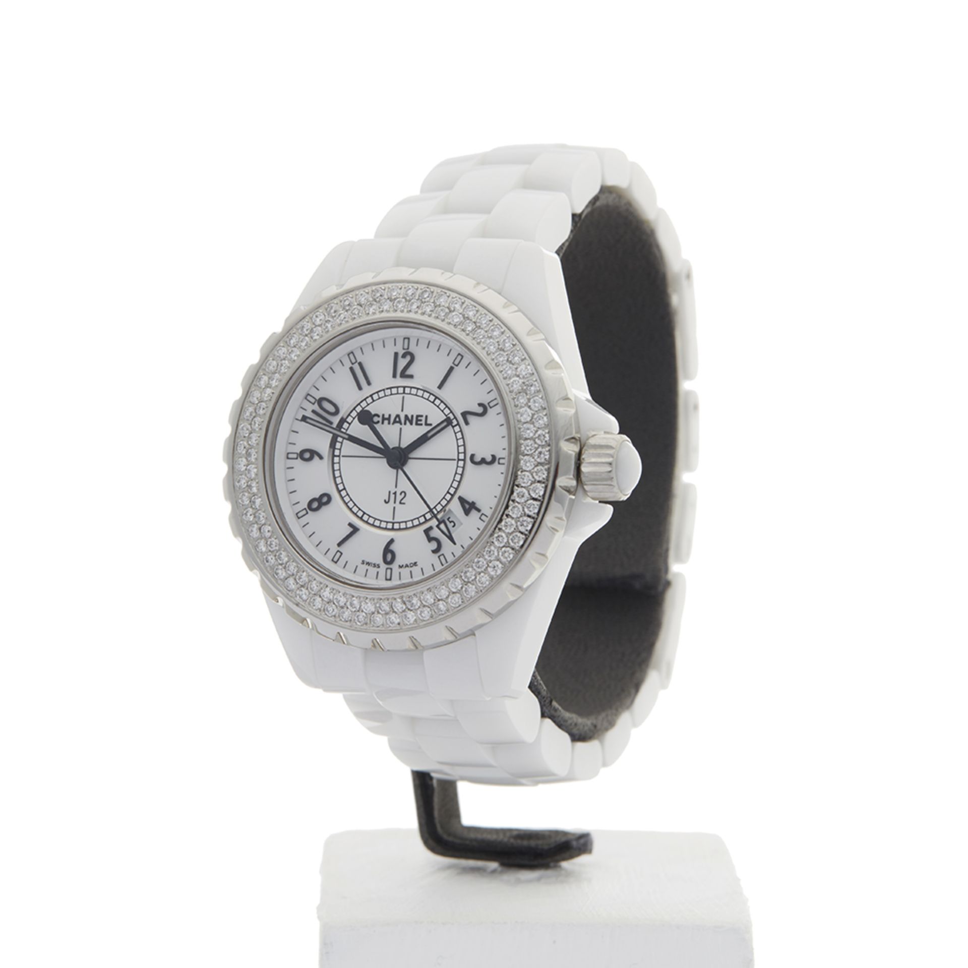 Chanel J12 33mm White Ceramic H0968