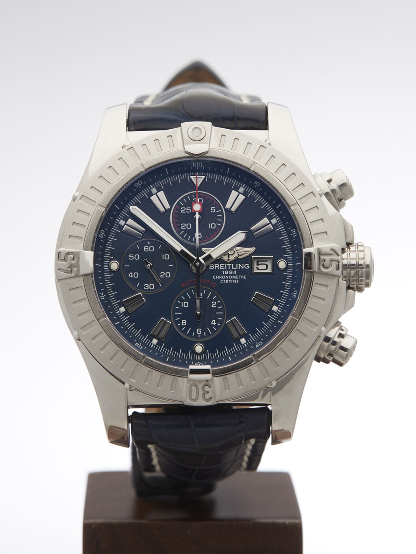 Breitling Super Avenger Chronograph 47mm Stainless Steel A13370 - Image 2 of 8