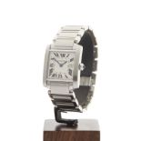 Cartier Tank Francaise 25mm Stainless Steel 2465