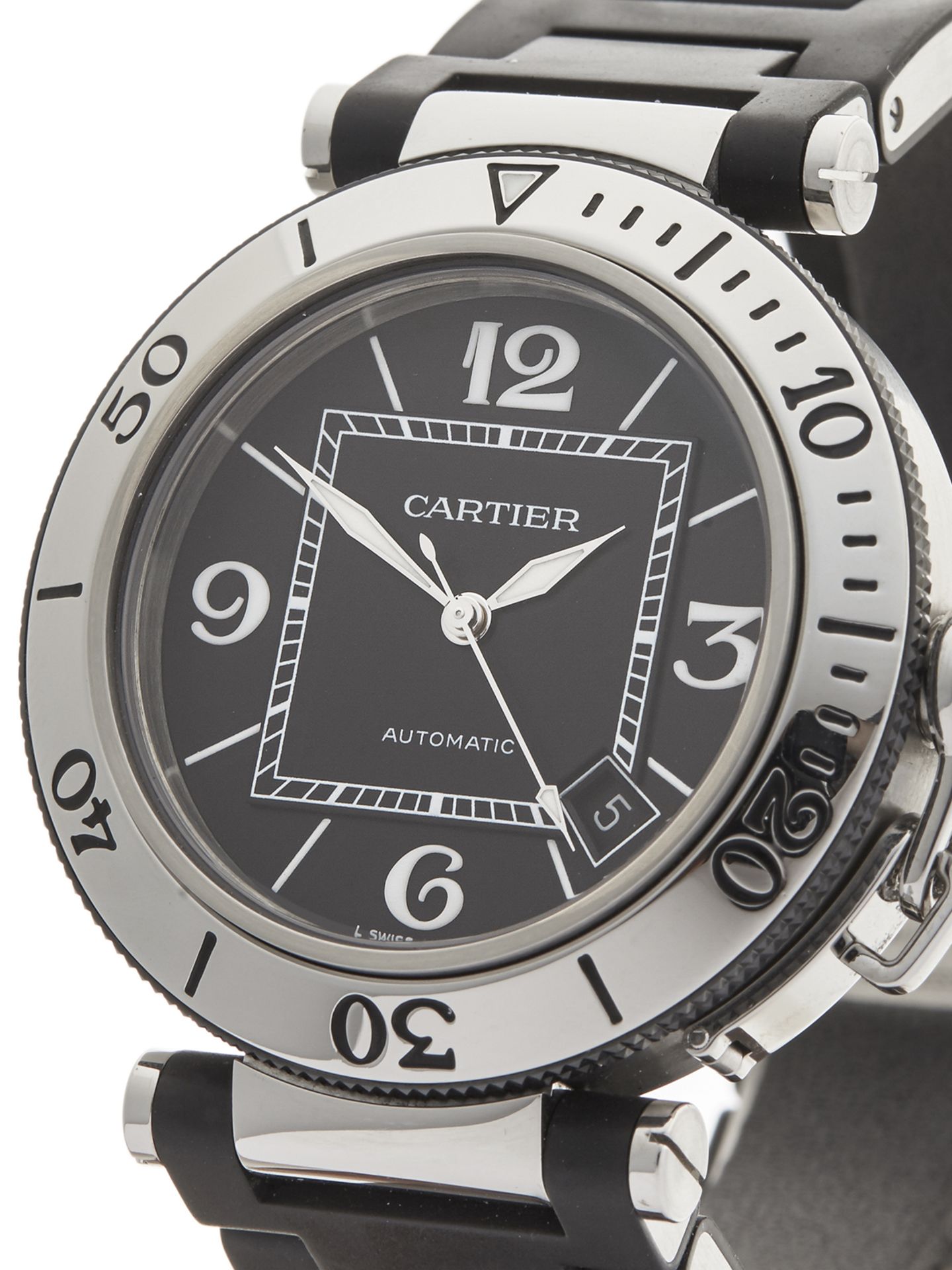 Cartier Pasha de Cartier 40mm Stainless Steel 2790 - Image 3 of 8