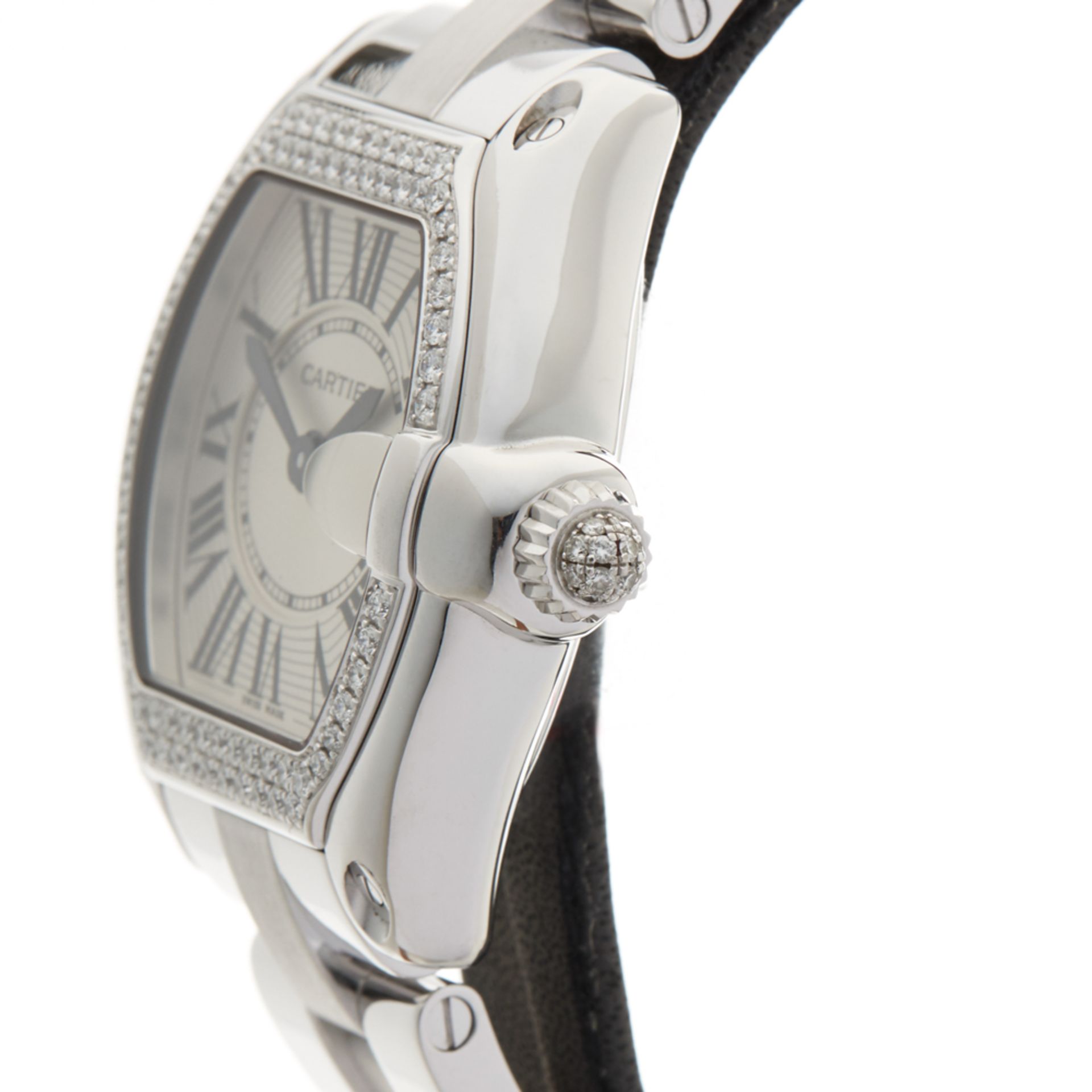 Cartier Roadster 32mm 18k White Gold 2723 - Image 11 of 16