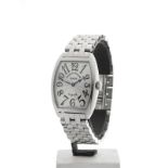 Franck Muller Cintree Curvex 28mm Stainless Steel 7502QZ