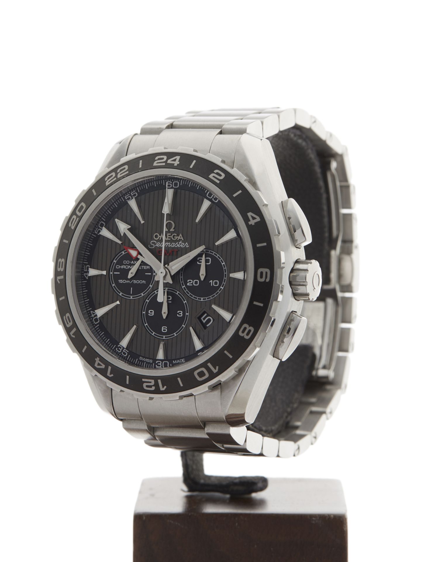 Omega Seamaster Aqua Terra GMT Chronograph 44mm Stainless Steel 231.13.44.52.06.001