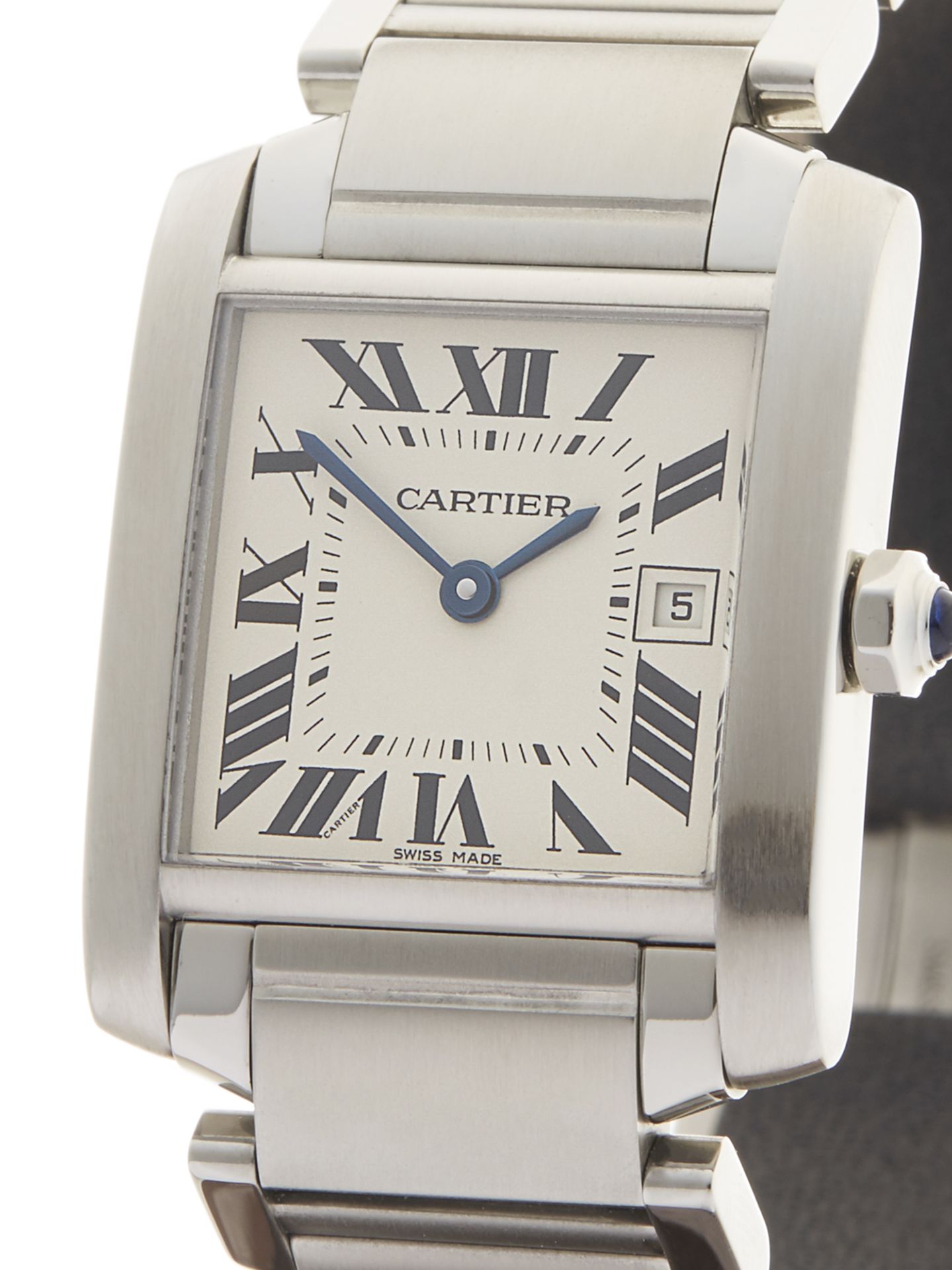 Cartier Tank Francaise 25mm Stainless Steel 2465 - Image 3 of 9