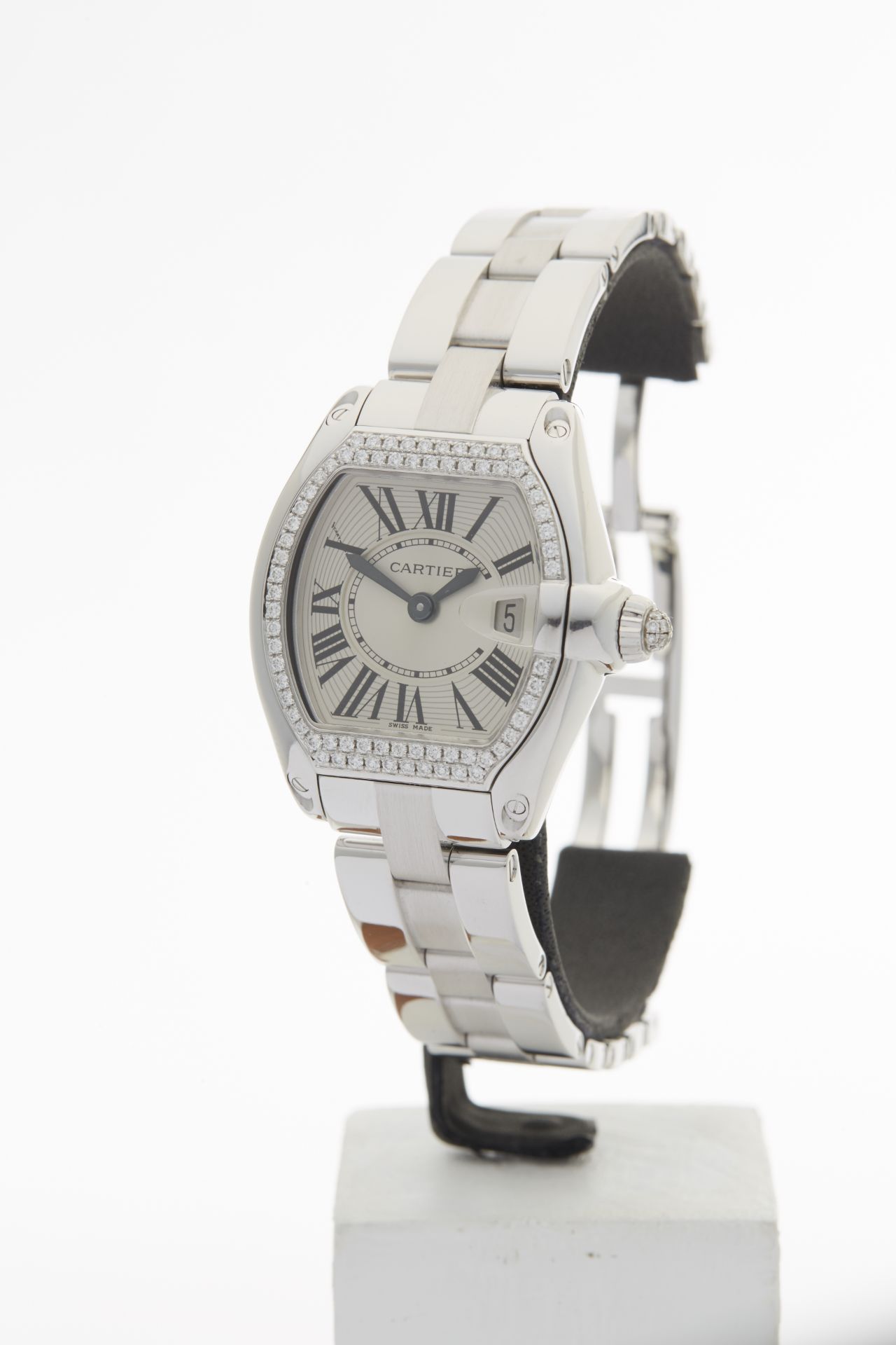 Cartier Roadster 32mm 18k White Gold 2723