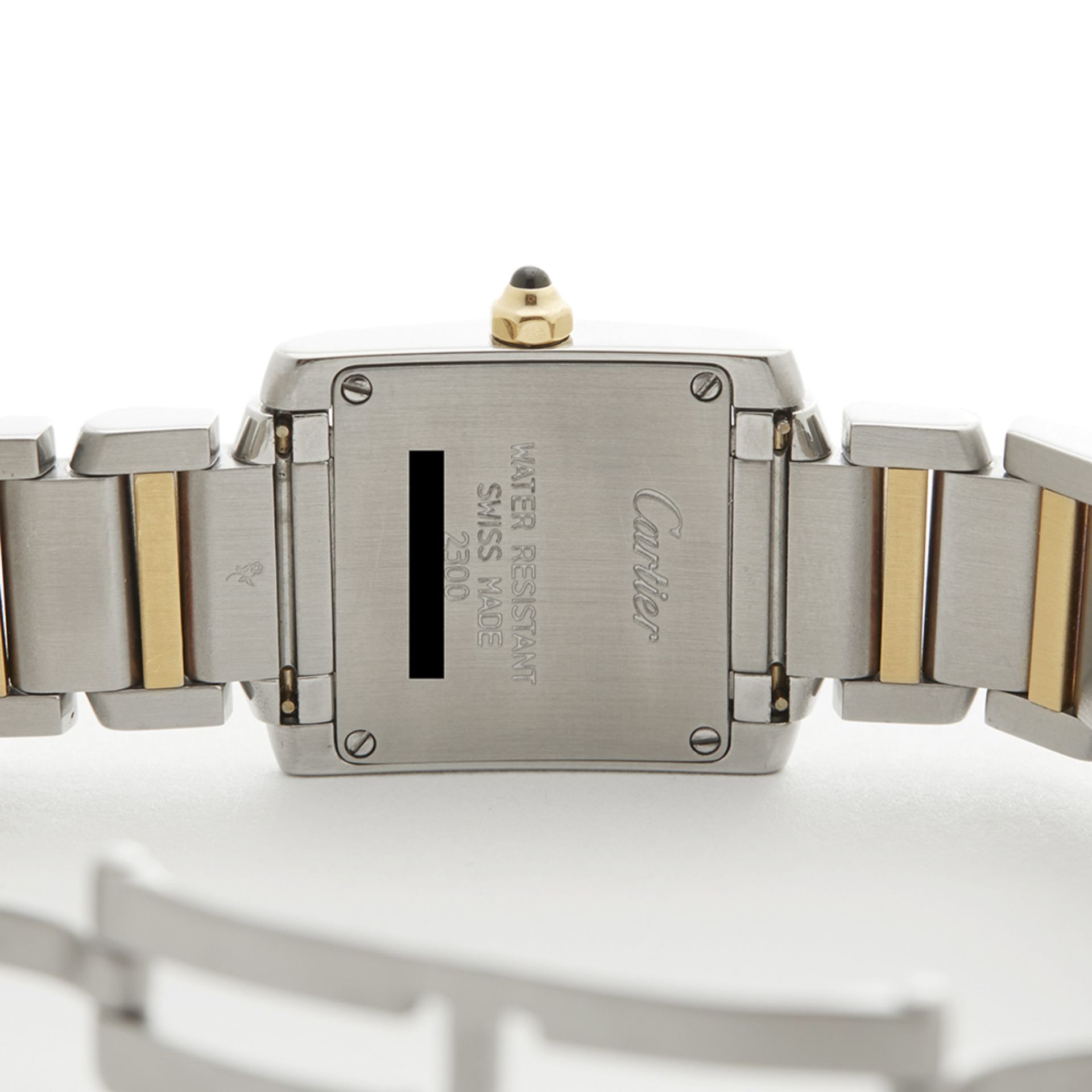 Cartier Tank Francaise 20mm stainless steel and 18k yellow gold 2300 - Image 8 of 8