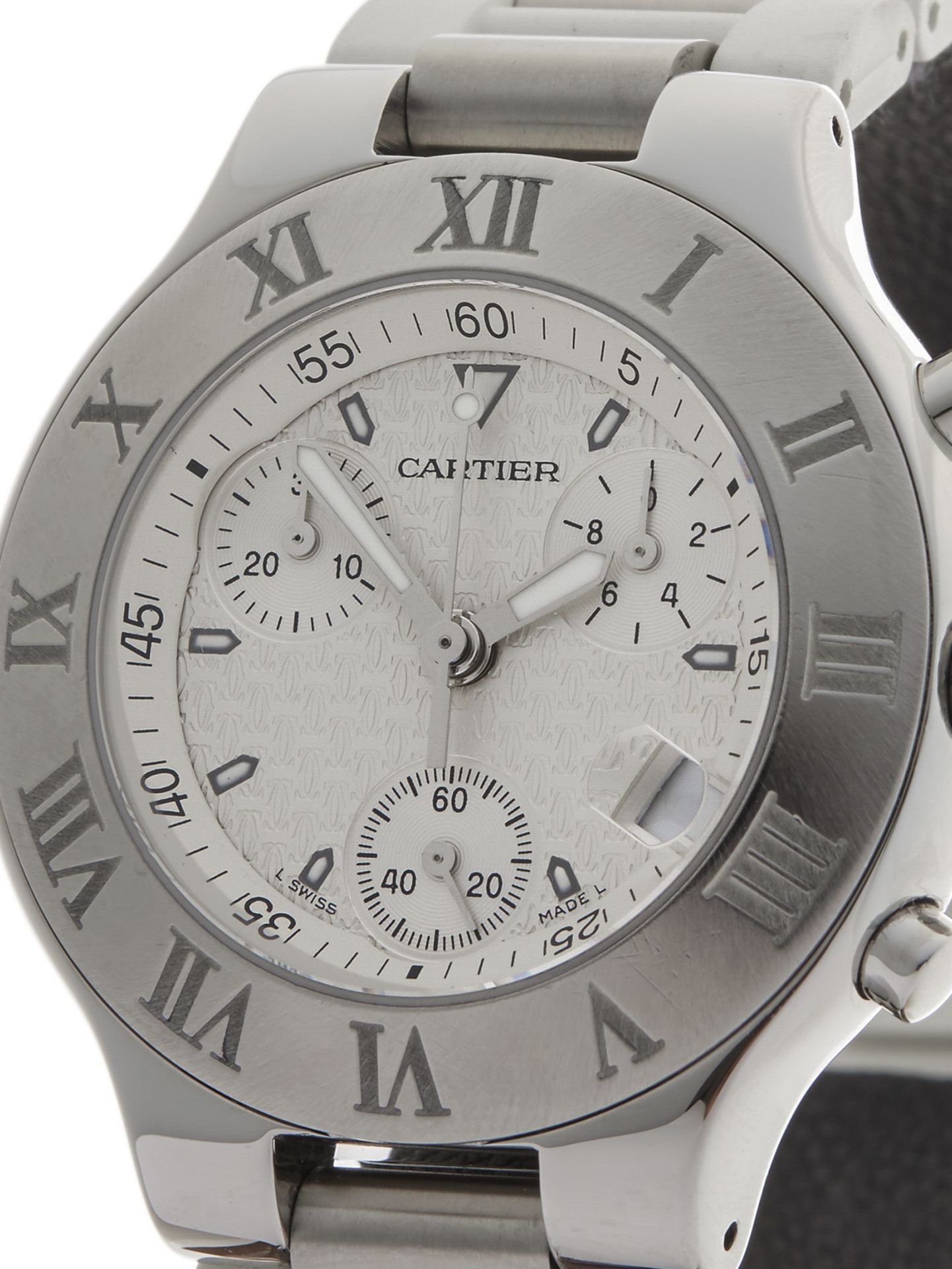 Cartier Must de 21 Chronoscaph 38mm Stainless Steel W10184U2 - Image 3 of 8