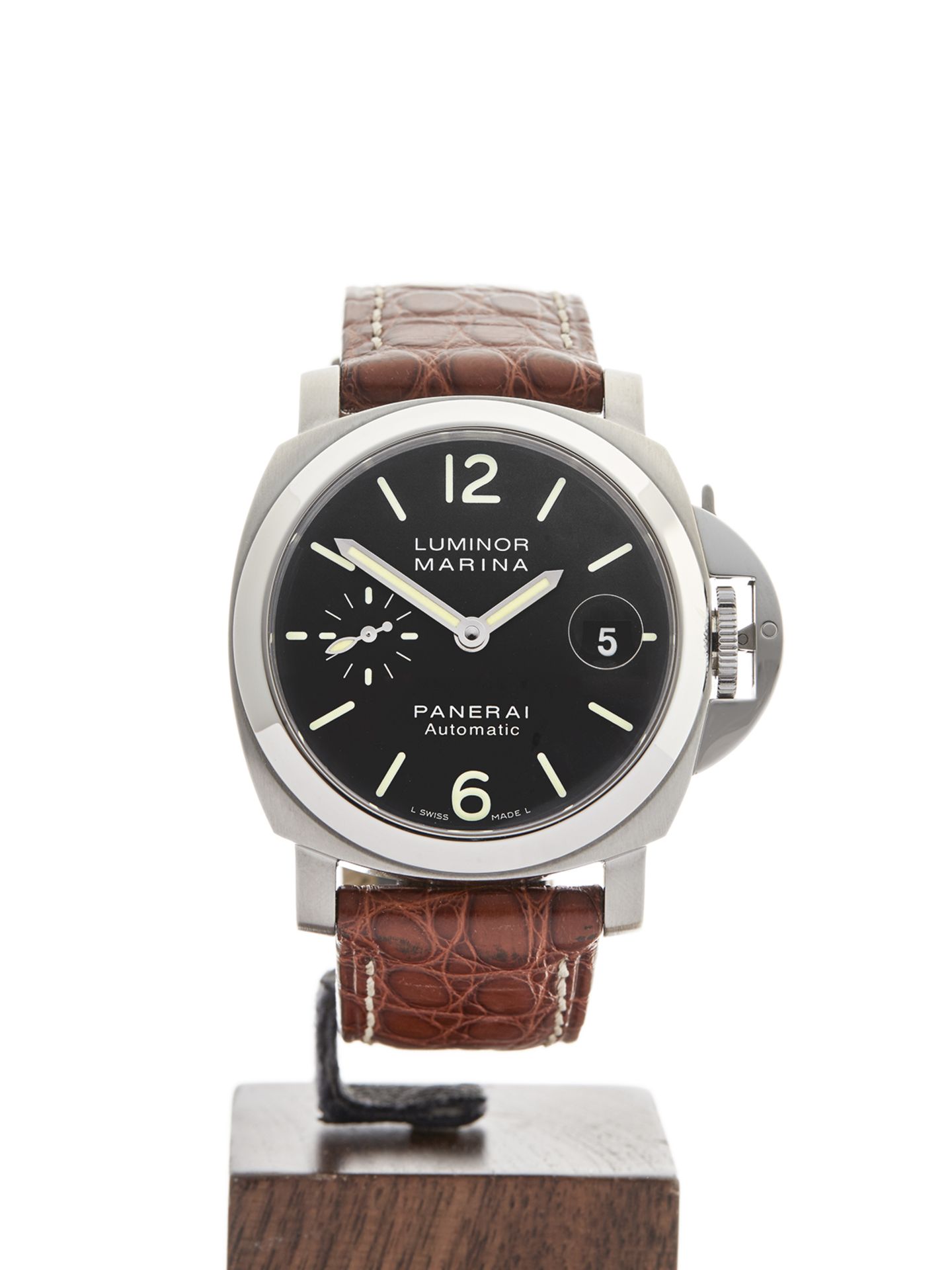 Panerai Luminor 40mm Stainless Steel PAM00048 - Image 2 of 9