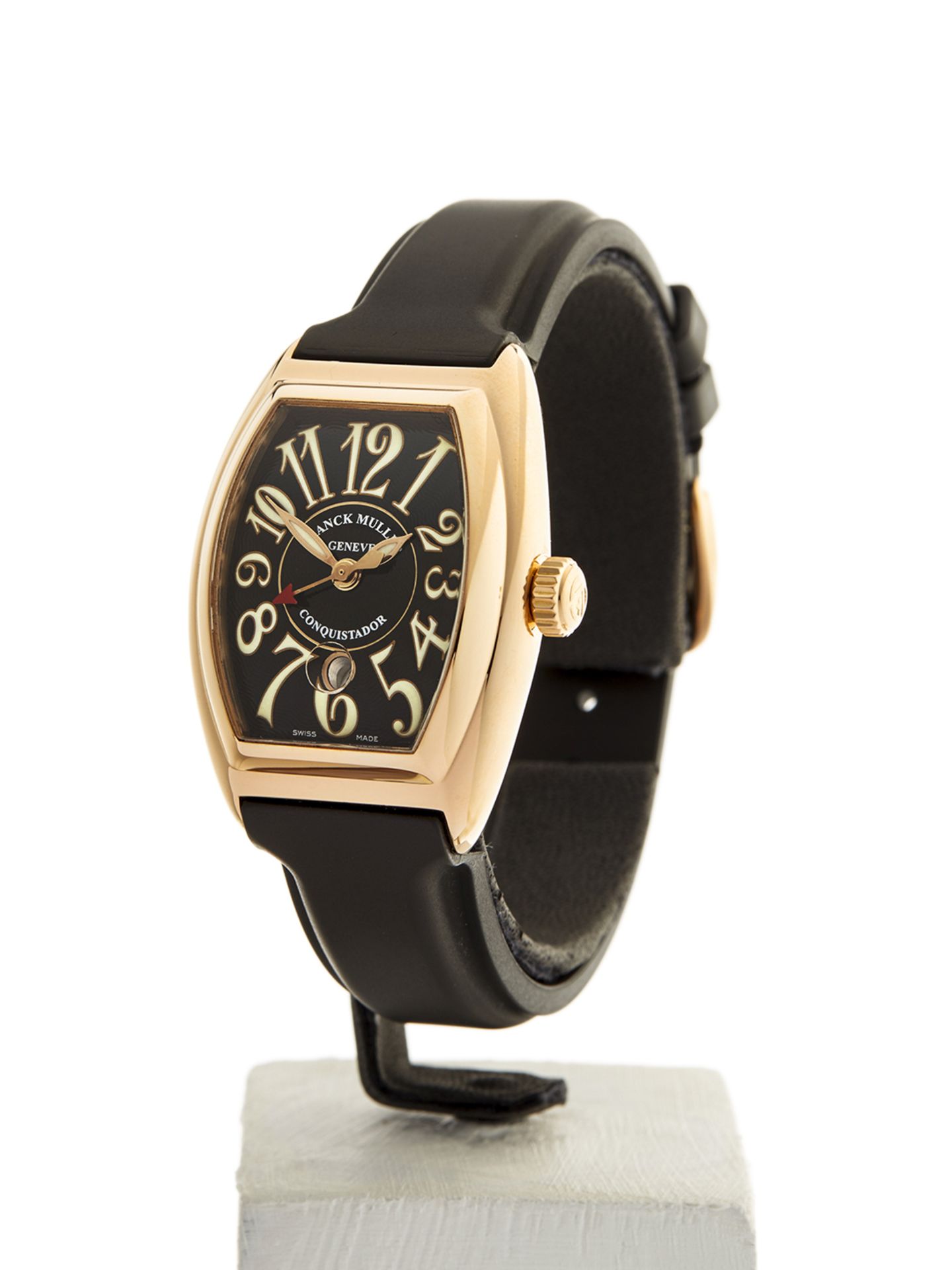 Franck Muller Conquistador 27mm 18k Rose Gold 8005LSC