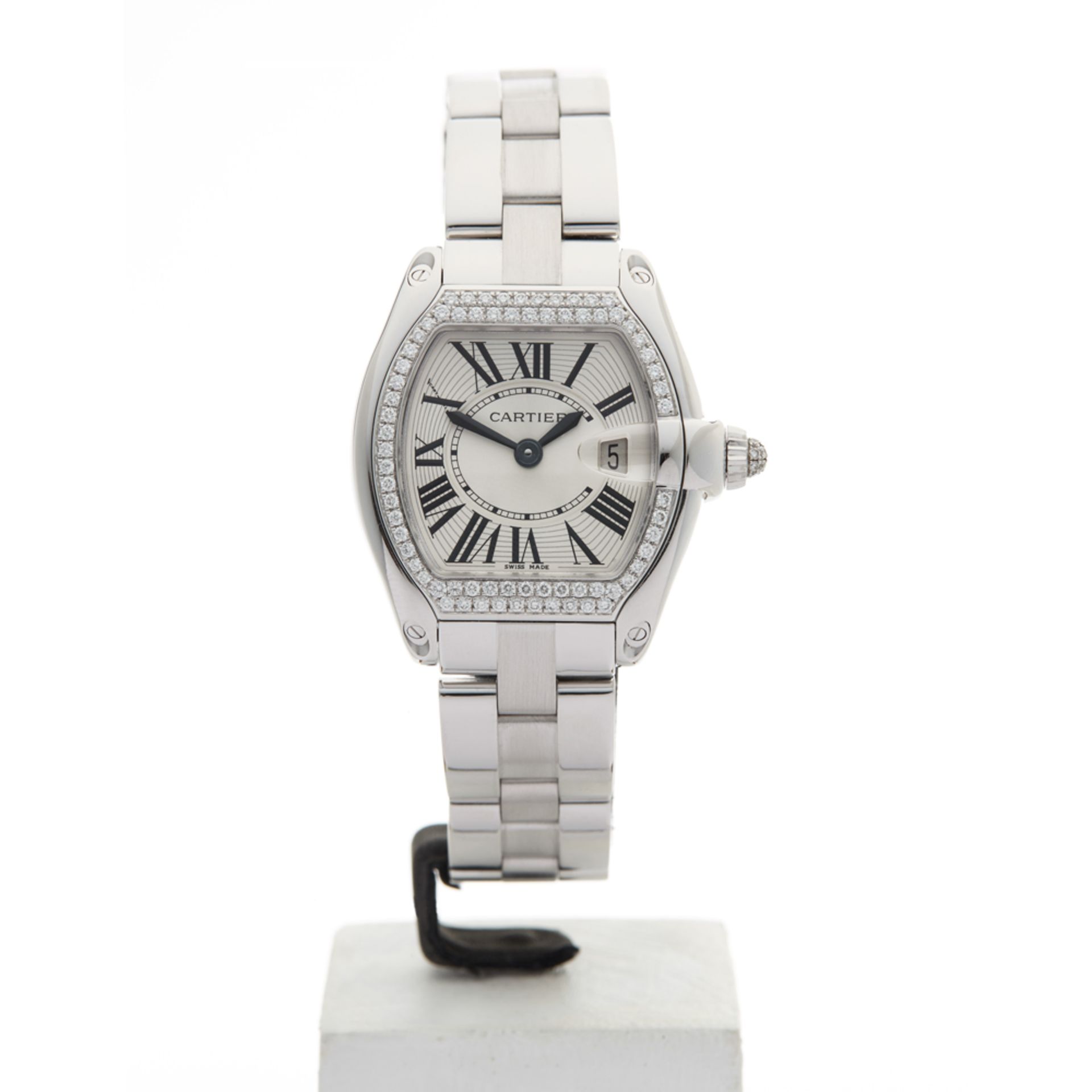 Cartier Roadster 32mm 18k White Gold 2723 - Image 3 of 16