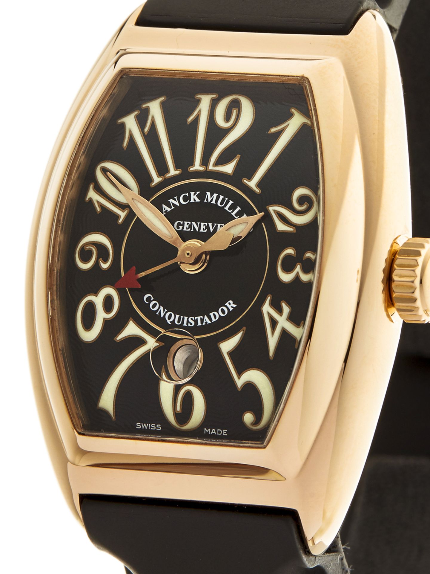 Franck Muller Conquistador 27mm 18k Rose Gold 8005LSC - Image 3 of 8