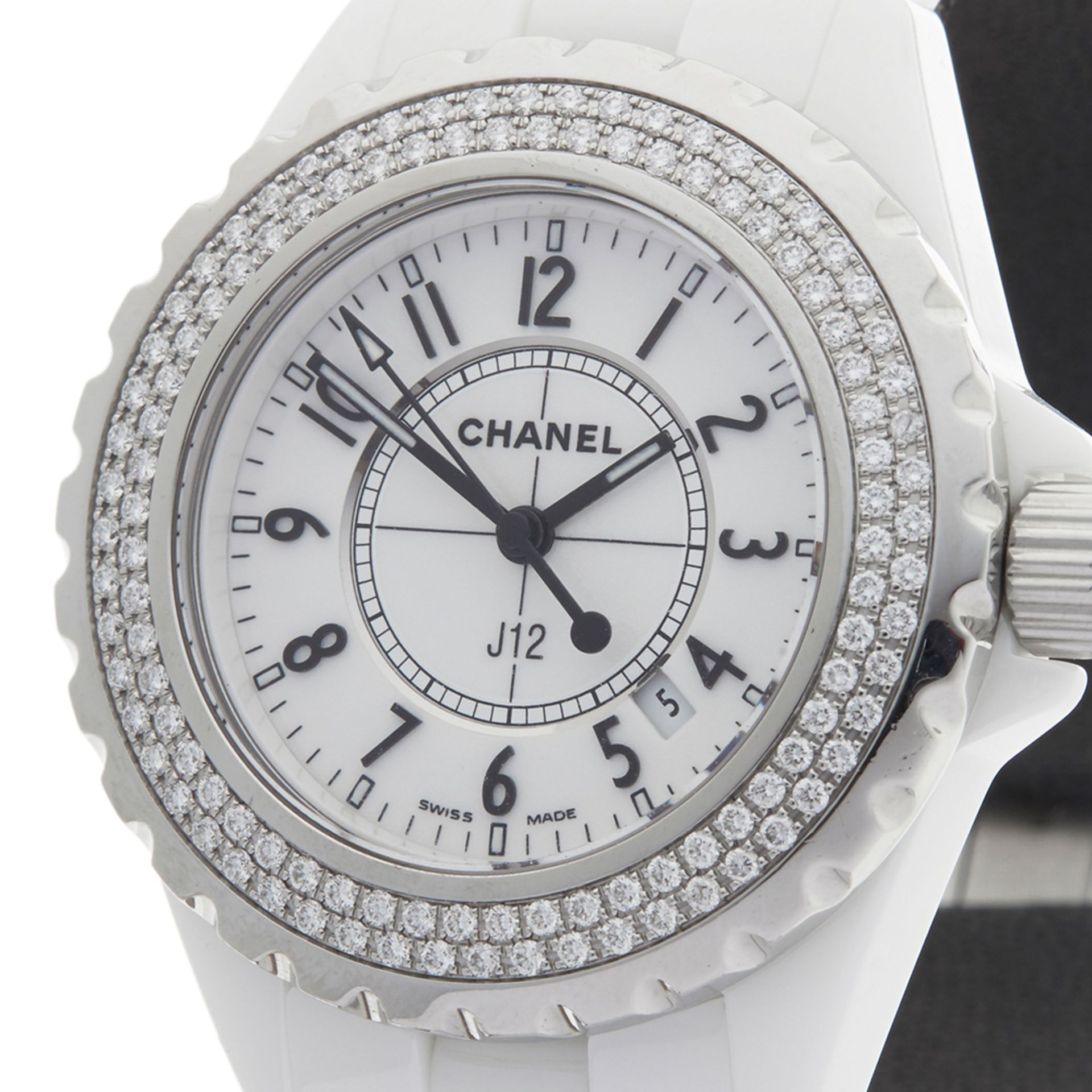Chanel J12 33mm White Ceramic H0967 - Image 7 of 15