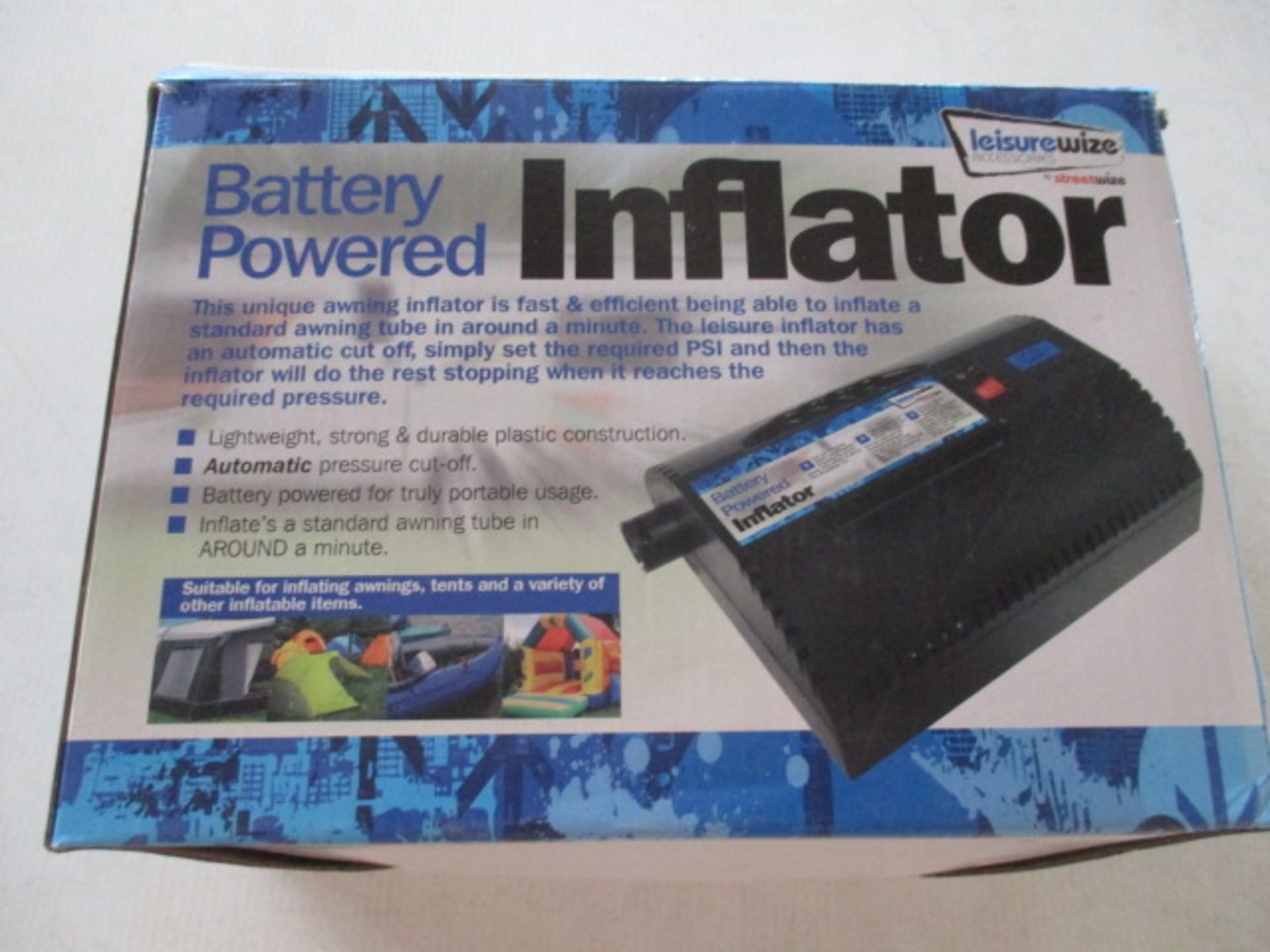 Sealed Battery Inflator unused boxed rrp £69.99. - Image 2 of 2