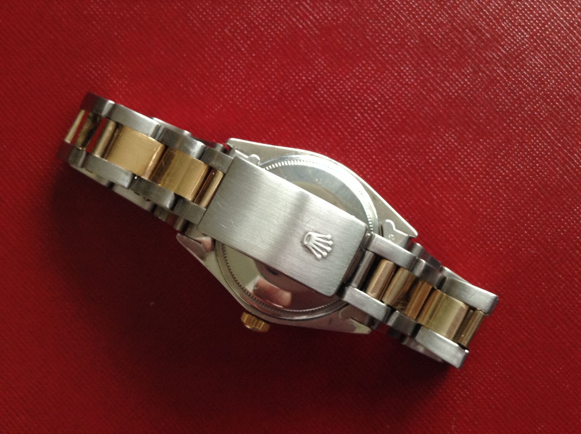 Rolex Gents Perpetual Oyster Bi Metal Datejust 1500 with bi metal oyster bracelet. - Image 3 of 3