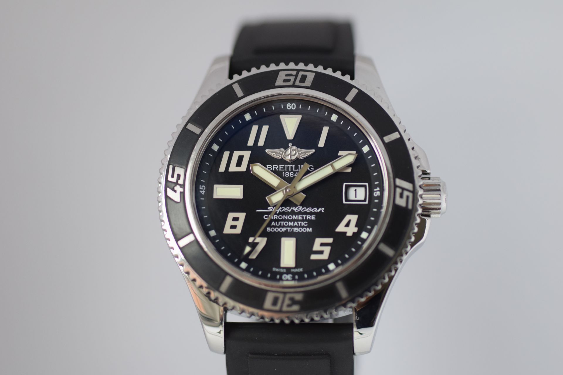 Breitling Superocean A17364 Watch with papers