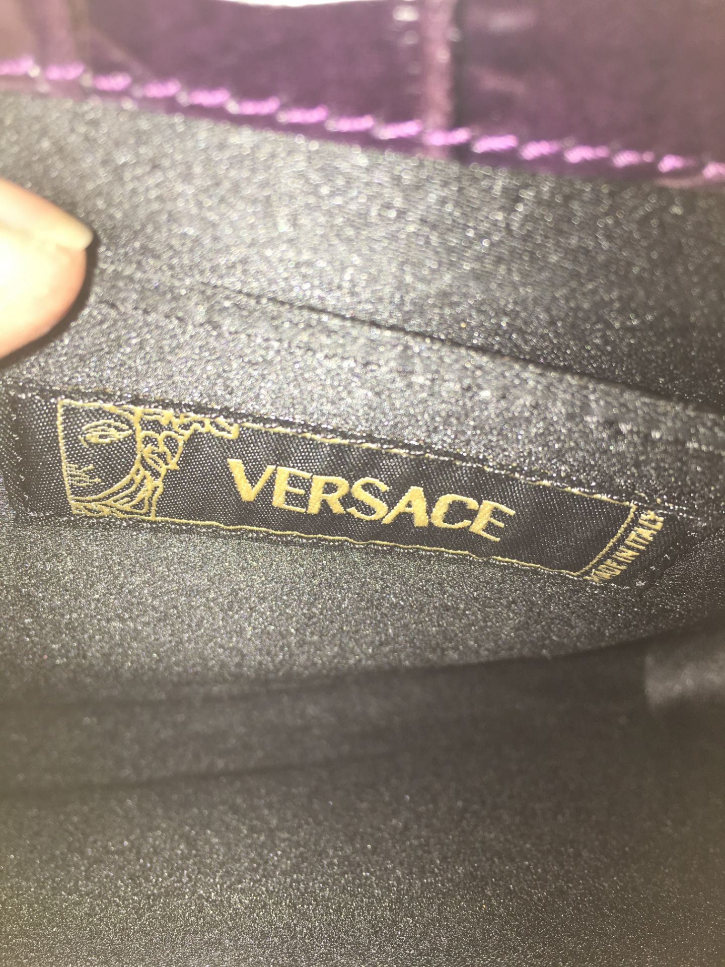 Versace bag and shoes - Image 7 of 7
