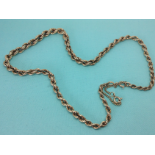 9ct GOLD ROPE CHAIN