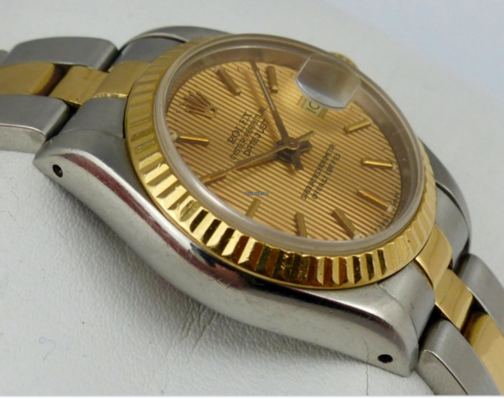 Rolex Ladies 1988 18k Corduroy original dial - Image 2 of 2