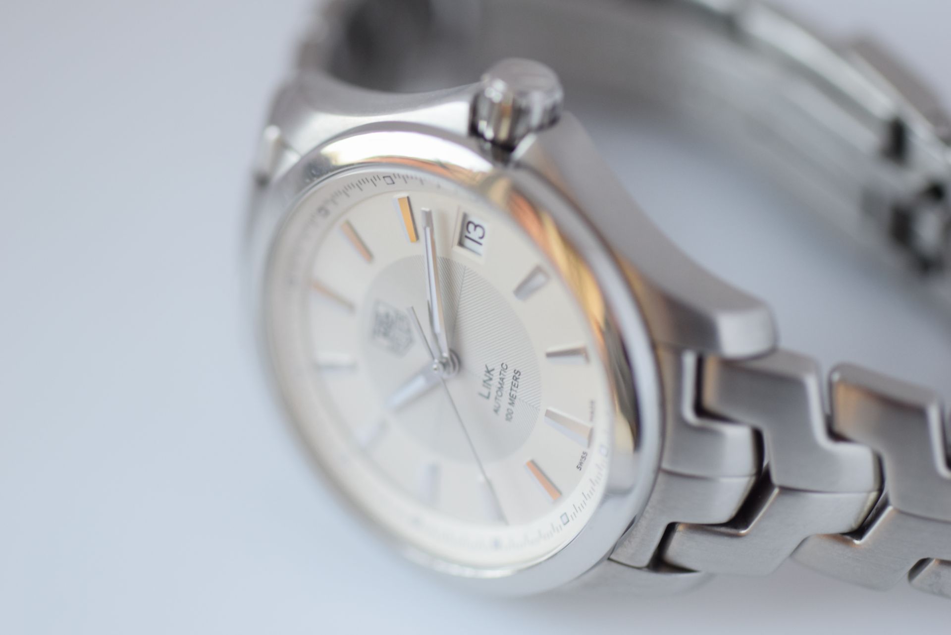 TAG HEUER LINK WJF2211 BA0586 AUTOMATIC WATCH - Image 9 of 10