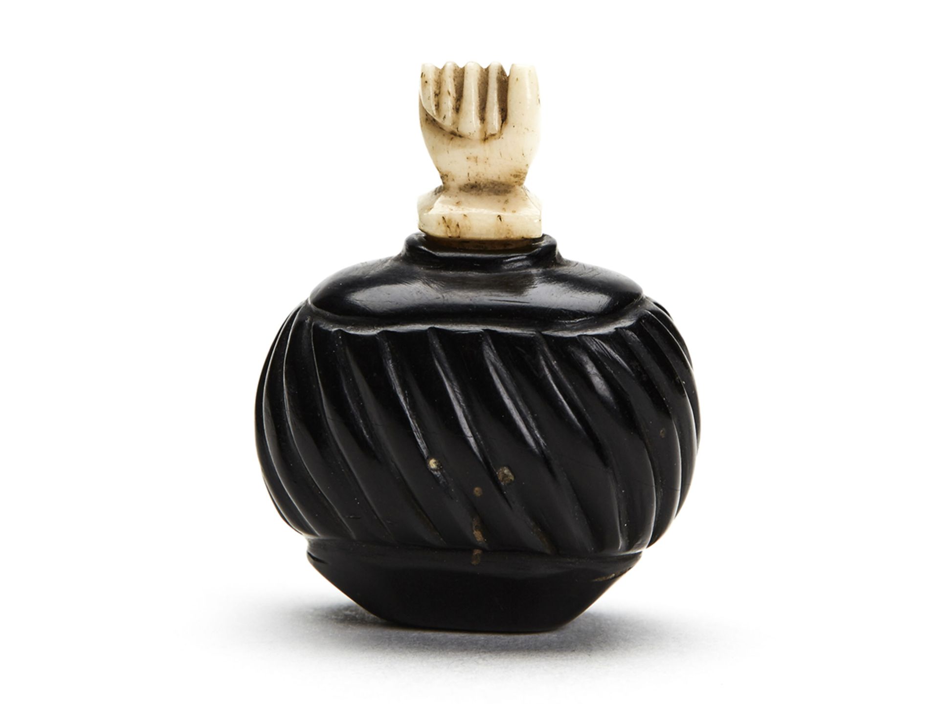 Georgian Miniature Snuff Bottle With Stopper 18Th C.