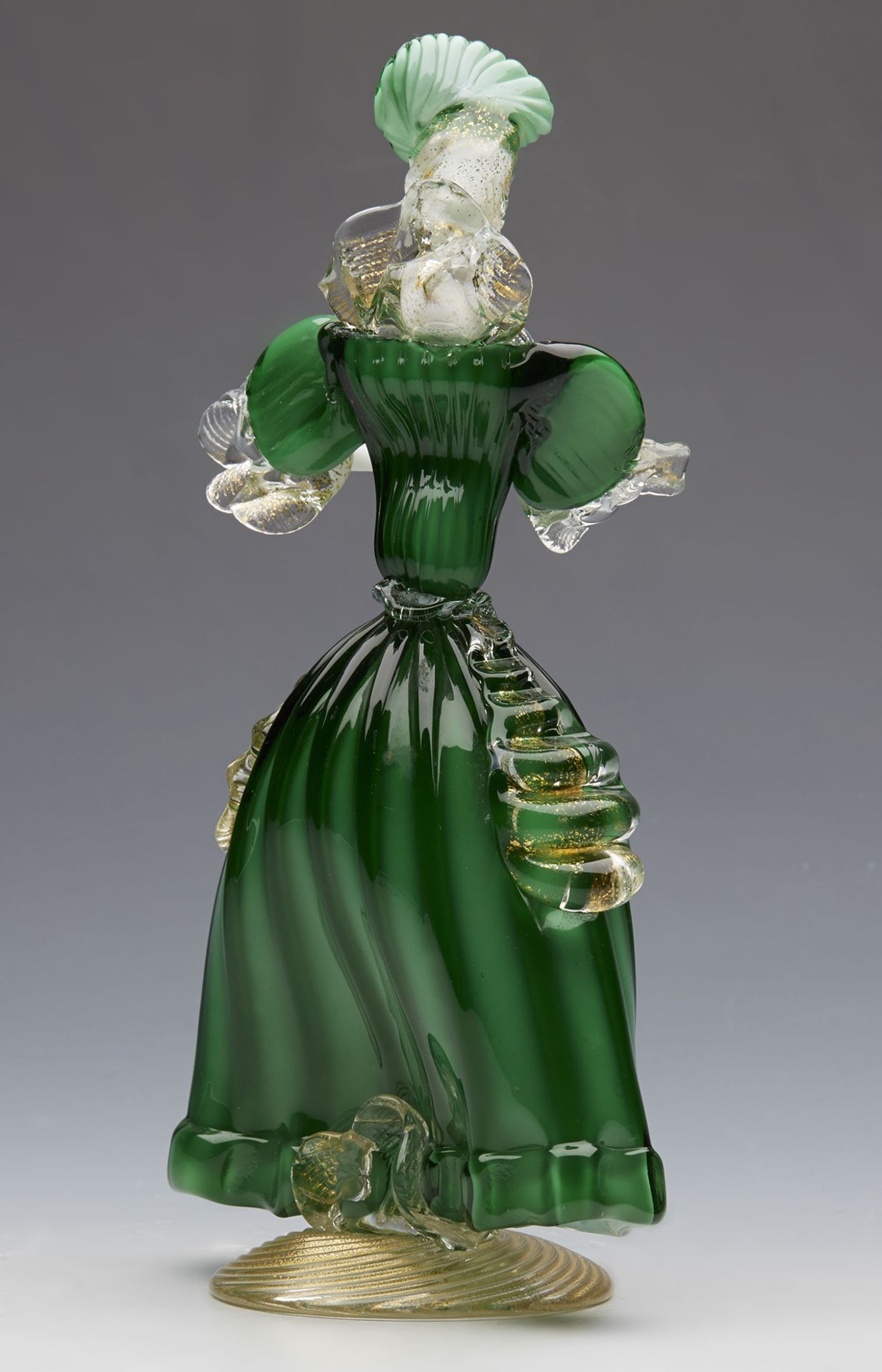 Vintage Italian Murano Glass Figurine Of A Lady C.1950 - Image 5 of 8