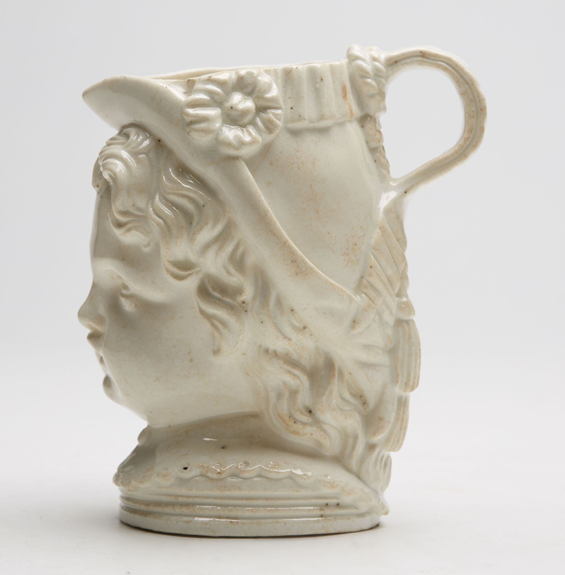 Antique Girl Character Milk Jug Early 19Th C. - Image 3 of 7