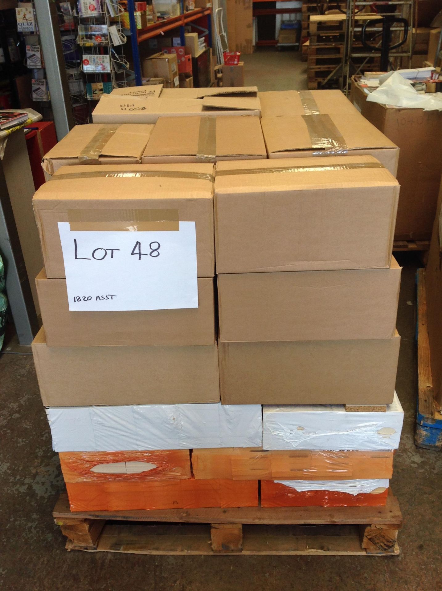 Pallet of 1,820 paperbacks